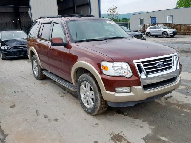 1FMEU7EEXAUA33858 - 2010 FORD EXPLORER E BROWN photo 1