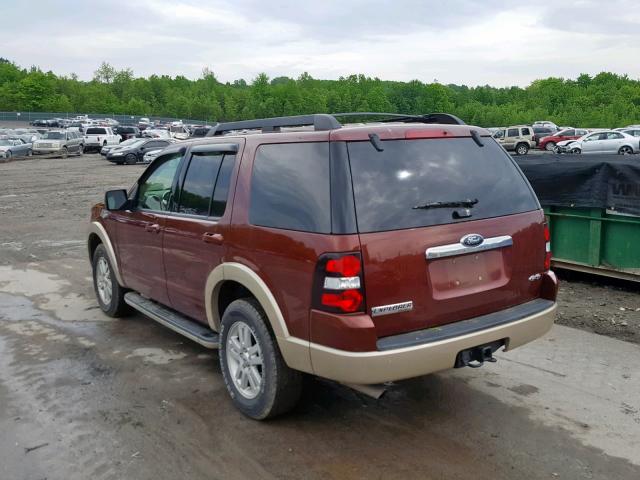 1FMEU7EEXAUA33858 - 2010 FORD EXPLORER E BROWN photo 3