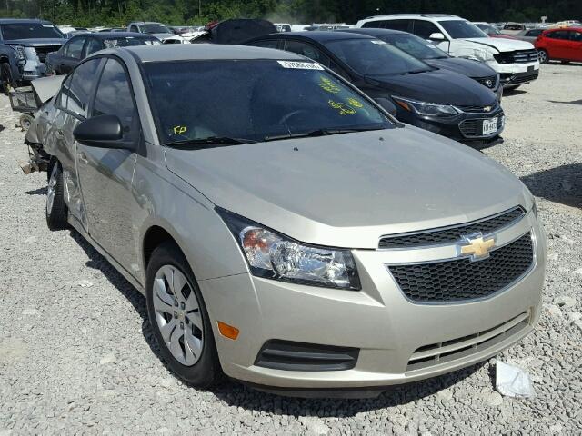 1G1PA5SH7E7362393 - 2014 CHEVROLET CRUZE LS GOLD photo 1