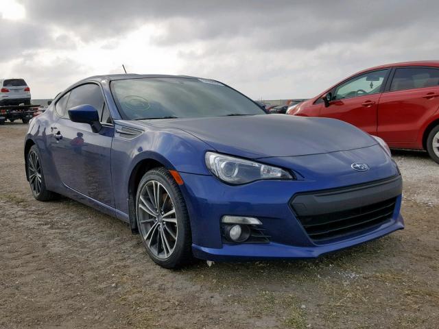 JF1ZCAC17D1609567 - 2013 SUBARU BRZ 2.0 LI BLUE photo 1