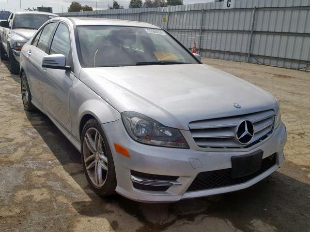 WDDGF4HB6DA807266 - 2013 MERCEDES-BENZ C 250 SILVER photo 1