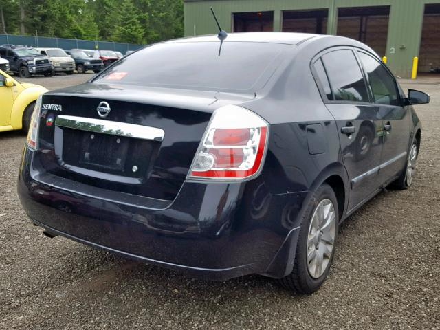 3N1AB6AP1AL600840 - 2010 NISSAN SENTRA 2.0 BLACK photo 4