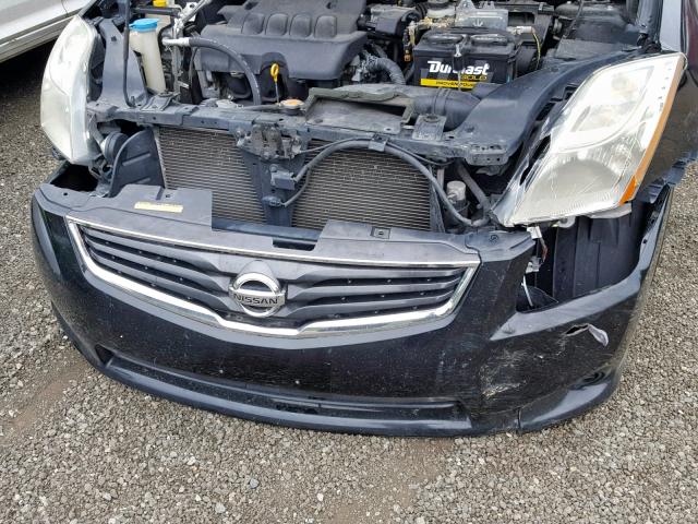 3N1AB6AP1AL600840 - 2010 NISSAN SENTRA 2.0 BLACK photo 9