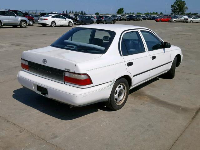 1NXBA02E6TZ473022 - 1996 TOYOTA COROLLA WHITE photo 4