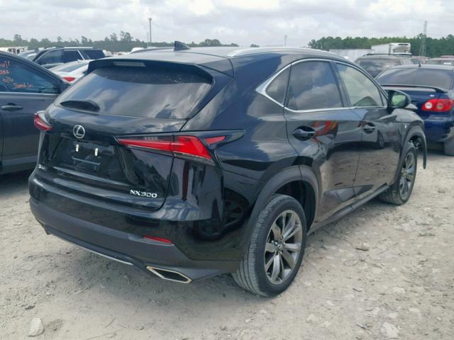 JTJYARBZ8K2117491 - 2019 LEXUS NX 300 BLACK photo 3