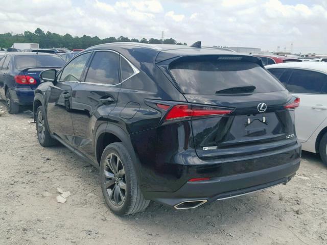 JTJYARBZ8K2117491 - 2019 LEXUS NX 300 BLACK photo 4