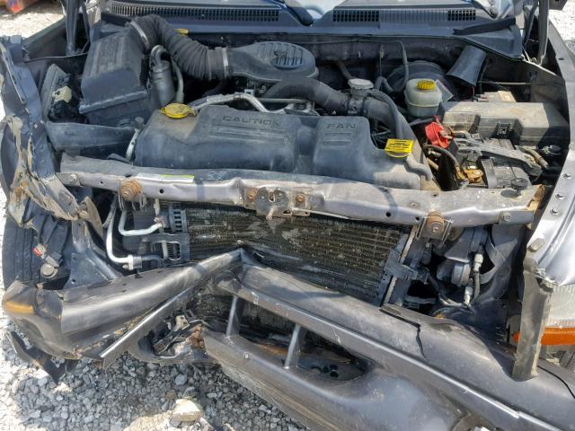 1D7FL36X93S160979 - 2003 DODGE DAKOTA SPO GRAY photo 7