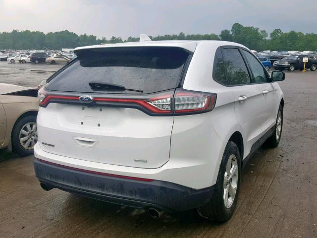 2FMPK3G99GBC64899 - 2016 FORD EDGE SE WHITE photo 4