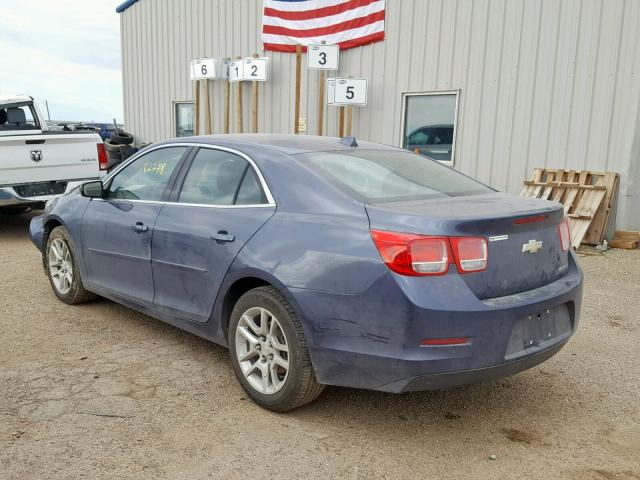1G11C5SA7DF165733 - 2013 CHEVROLET MALIBU 1LT BLUE photo 3