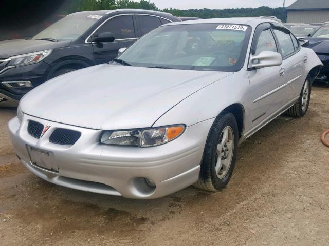 1G2WK52J42F219989 - 2002 PONTIAC GRAND PRIX SILVER photo 2