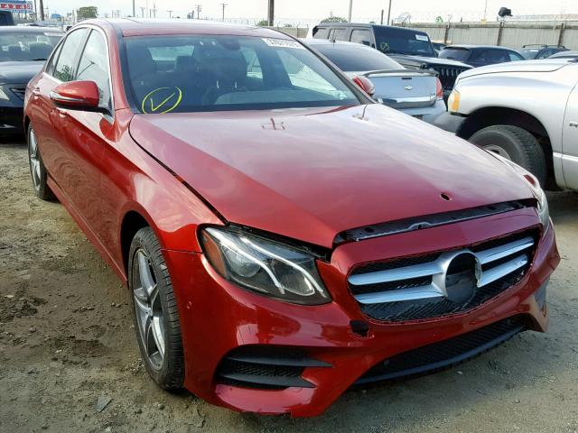 WDDZF4KBXHA030212 - 2017 MERCEDES-BENZ E 300 4MAT RED photo 1