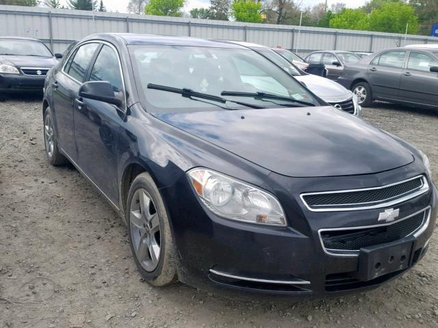 1G1ZC5EB7AF255001 - 2010 CHEVROLET MALIBU 1LT BLACK photo 1