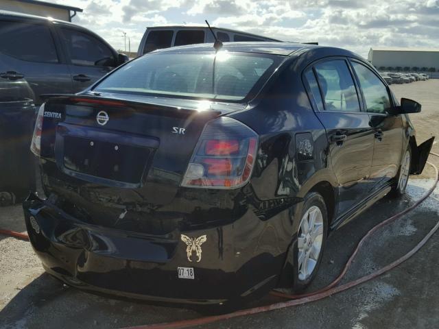 3N1AB6AP2BL654567 - 2011 NISSAN SENTRA 2.0 BLACK photo 4