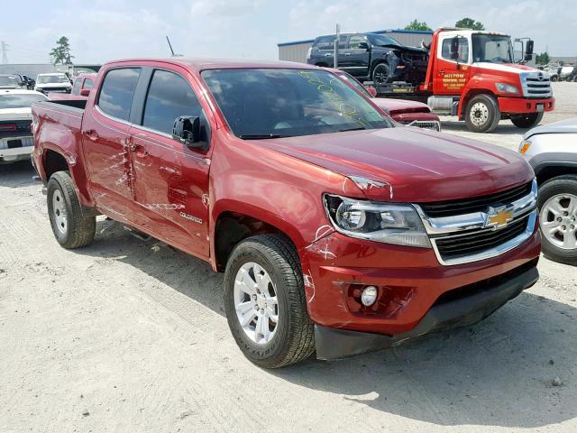 1GCGSCE12H1208494 - 2017 CHEVROLET COLORADO L BURGUNDY photo 1