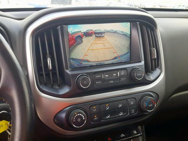 1GCGSCE12H1208494 - 2017 CHEVROLET COLORADO L BURGUNDY photo 9