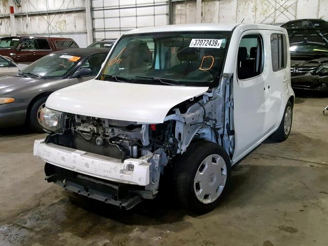 JN8AZ2KR3AT151811 - 2010 NISSAN CUBE BASE WHITE photo 2