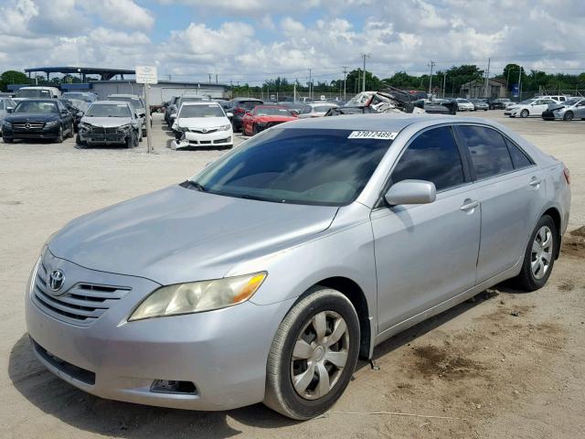 4T4BE46K99R122857 - 2009 TOYOTA CAMRY BASE SILVER photo 2