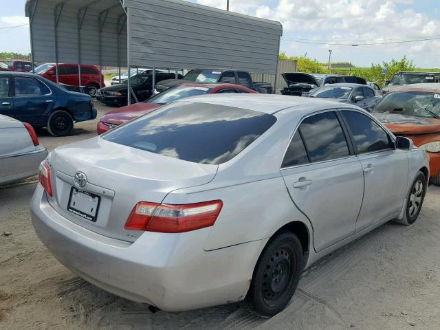 4T4BE46K99R122857 - 2009 TOYOTA CAMRY BASE SILVER photo 4