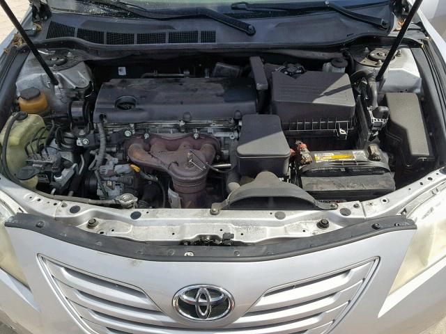 4T4BE46K99R122857 - 2009 TOYOTA CAMRY BASE SILVER photo 7