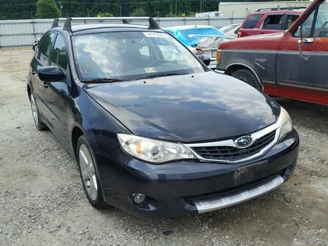 JF1GH63628H836521 - 2008 SUBARU IMPREZA OU BLACK photo 1