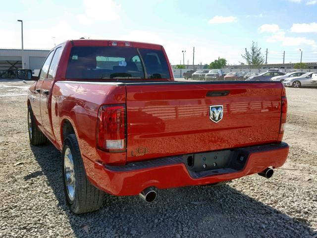 1C6RR6FT4HS651818 - 2017 RAM 1500 ST RED photo 3