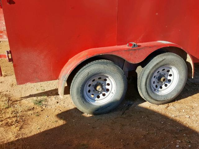 5VNBE1222JT192790 - 2018 CHEY TRAILER RED photo 9