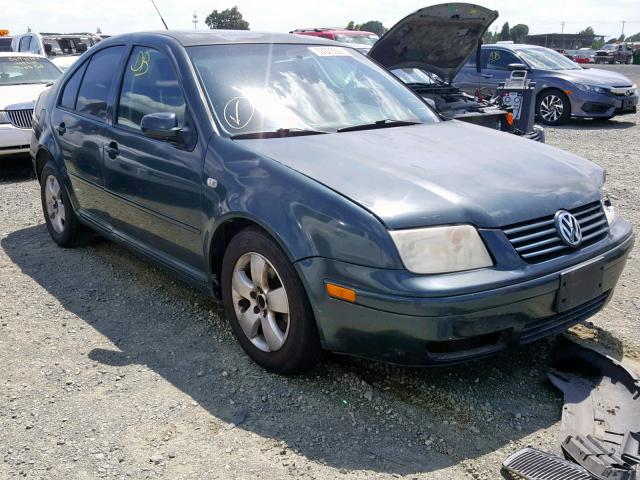 3VWSK69M33M154616 - 2003 VOLKSWAGEN JETTA GLS GREEN photo 1