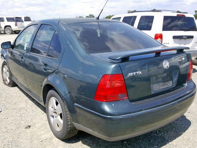 3VWSK69M33M154616 - 2003 VOLKSWAGEN JETTA GLS GREEN photo 3