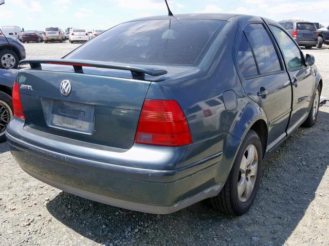 3VWSK69M33M154616 - 2003 VOLKSWAGEN JETTA GLS GREEN photo 4