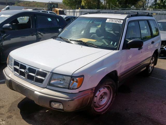 JF1SF6555YH730553 - 2000 SUBARU FORESTER S Ağ foto 2