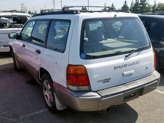 JF1SF6555YH730553 - 2000 SUBARU FORESTER S Ağ foto 3