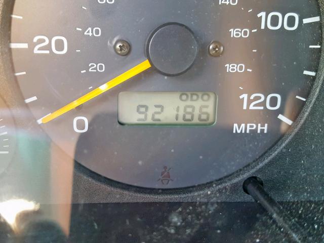 JF1SF6555YH730553 - 2000 SUBARU FORESTER S Ağ foto 8