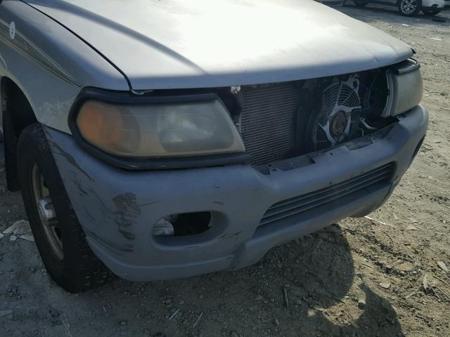 JA4LS21H1YP814002 - 2000 MITSUBISHI MONTERO SP SILVER photo 9