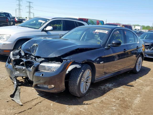 WBAPN73539A266486 - 2009 BMW 335 D BLACK photo 2