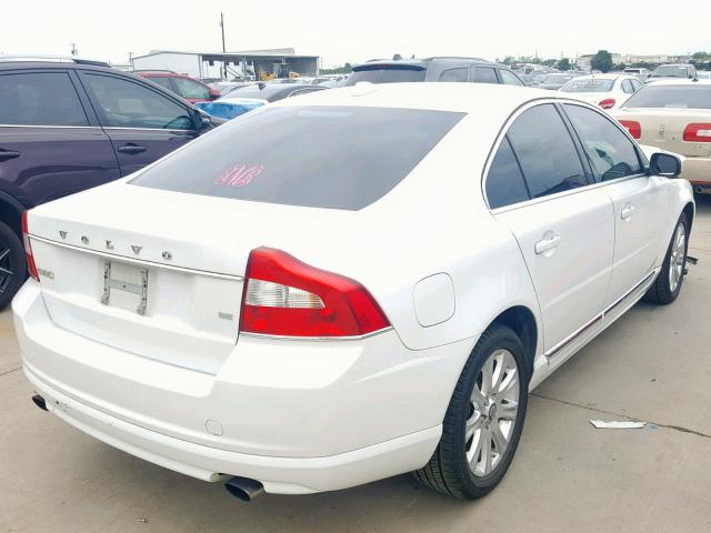 YV1982ASXA1118218 - 2010 VOLVO S80 3.2 WHITE photo 4