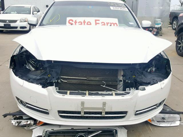 YV1982ASXA1118218 - 2010 VOLVO S80 3.2 WHITE photo 9