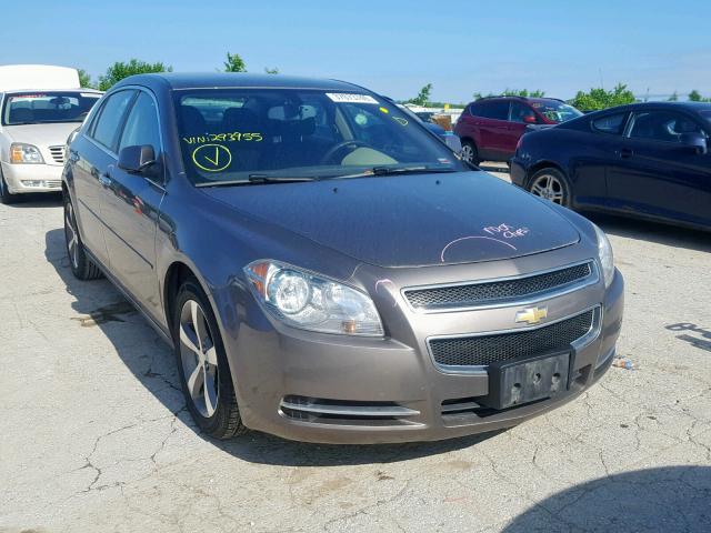 1G1ZC5E01CF293955 - 2012 CHEVROLET MALIBU 1LT BROWN photo 1
