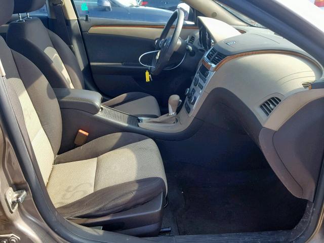 1G1ZC5E01CF293955 - 2012 CHEVROLET MALIBU 1LT BROWN photo 5