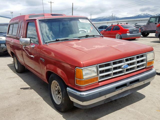 1FTCR10X8MPA86497 - 1991 FORD RANGER RED photo 1