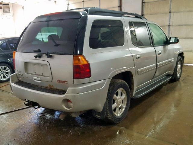 1GKET16S856172488 - 2005 GMC ENVOY XL SILVER photo 4