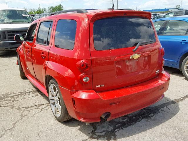 3GNCA63X49S576841 - 2009 CHEVROLET HHR SS RED photo 3