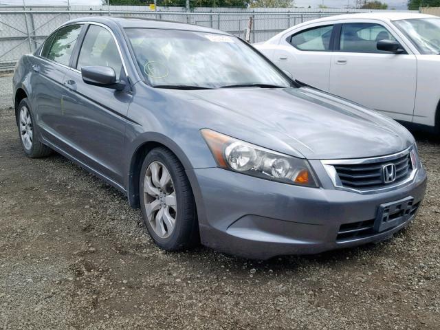 JHMCP26808C043277 - 2008 HONDA ACCORD EXL GRAY photo 1