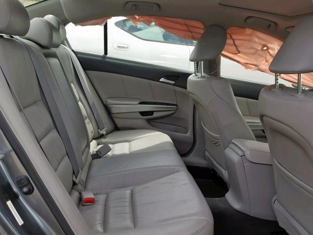 JHMCP26808C043277 - 2008 HONDA ACCORD EXL GRAY photo 6