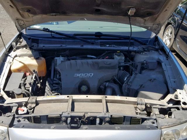 1G4HP54K31U159754 - 2001 BUICK LESABRE CU SILVER photo 7