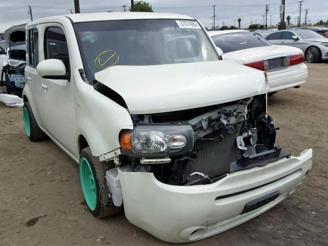 JN8AZ2KR3BT204380 - 2011 NISSAN CUBE BASE WHITE photo 1