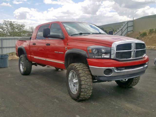 3D7KS29C36G194027 - 2006 DODGE RAM 2500 RED photo 1