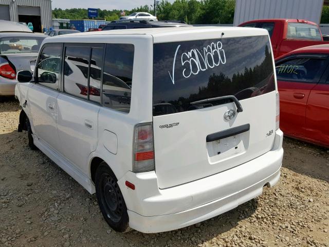 JTLKT334X64033559 - 2006 TOYOTA SCION XB 白色 照片 3