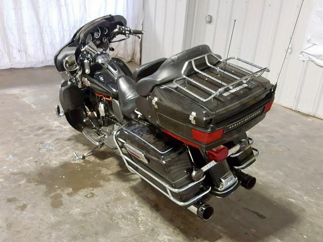 1HD1FCW185Y659293 - 2005 HARLEY-DAVIDSON FLHTCUI BLACK photo 3