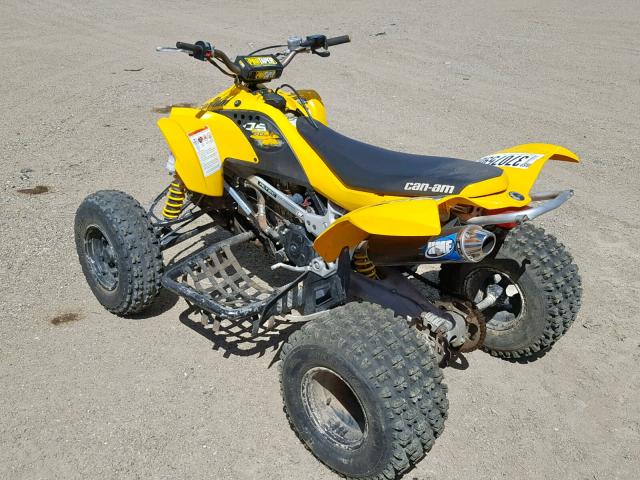 2BVBHCL14EV000040 - 2014 CAN-AM DS 450 YELLOW photo 3