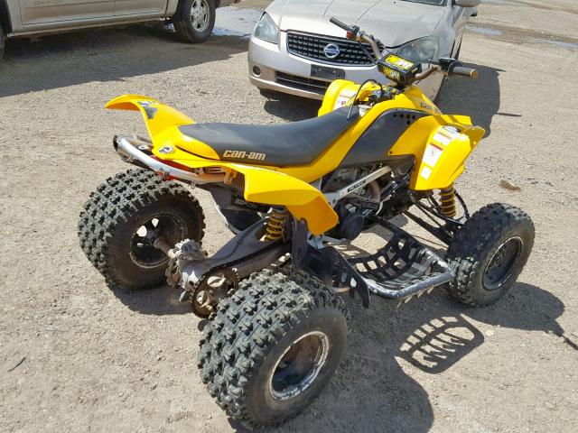 2BVBHCL14EV000040 - 2014 CAN-AM DS 450 YELLOW photo 4